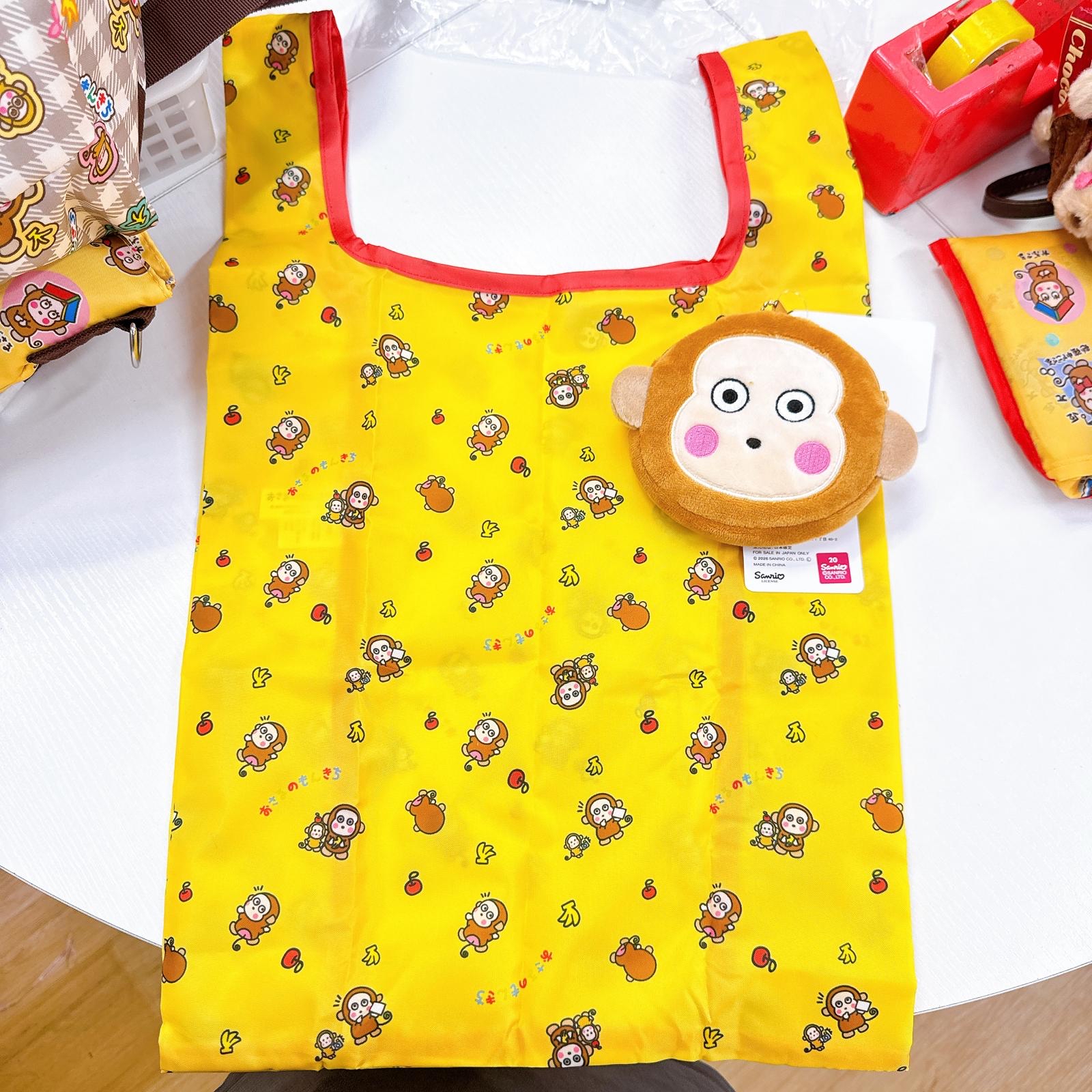 日本直送日本版馬騮仔monkichi 超多新款家居產品！收納箱/索袋/環保袋/化妝袋/公仔