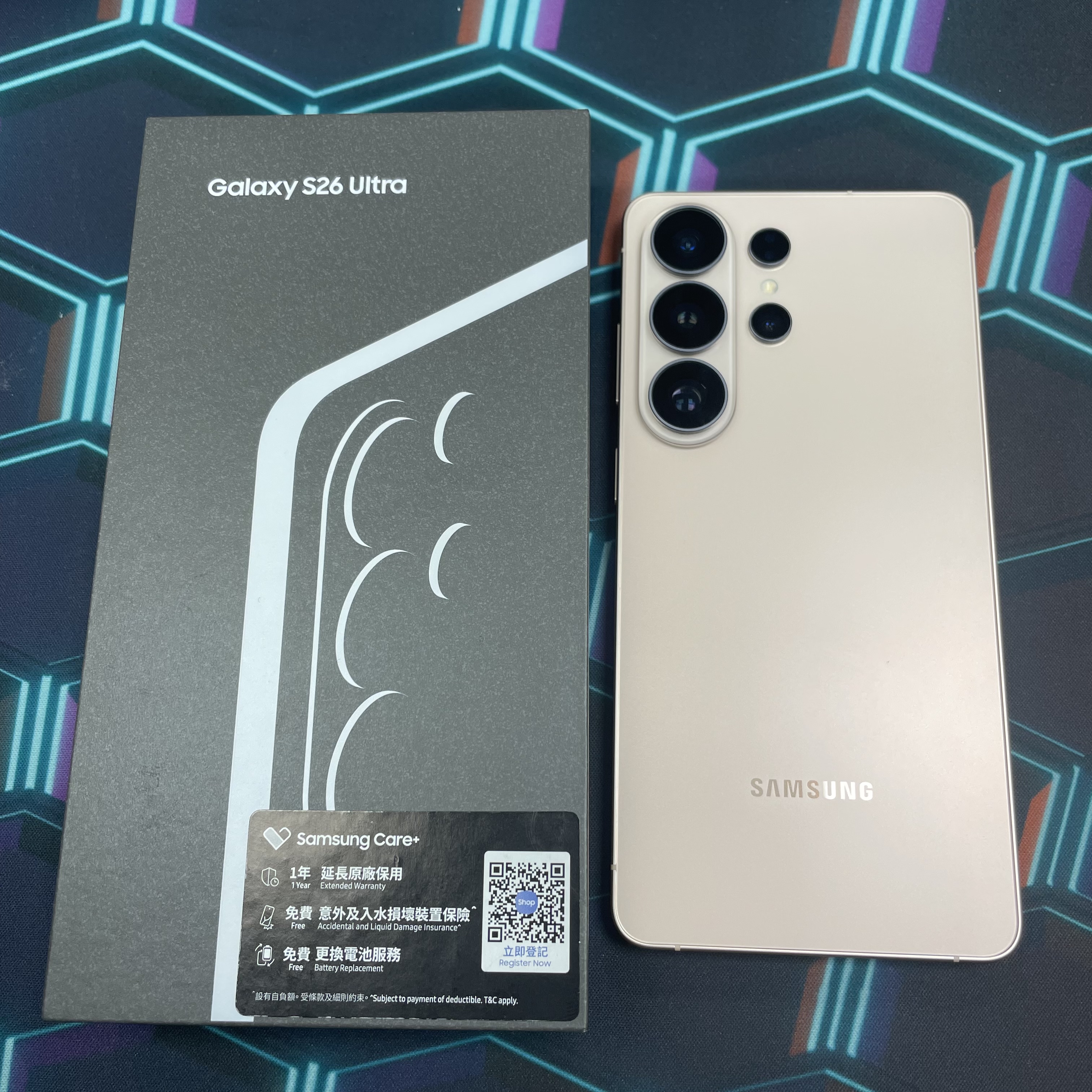 *6222 Galaxy S26 Ultra 全新機 12+512GB 星玫金 pink gold