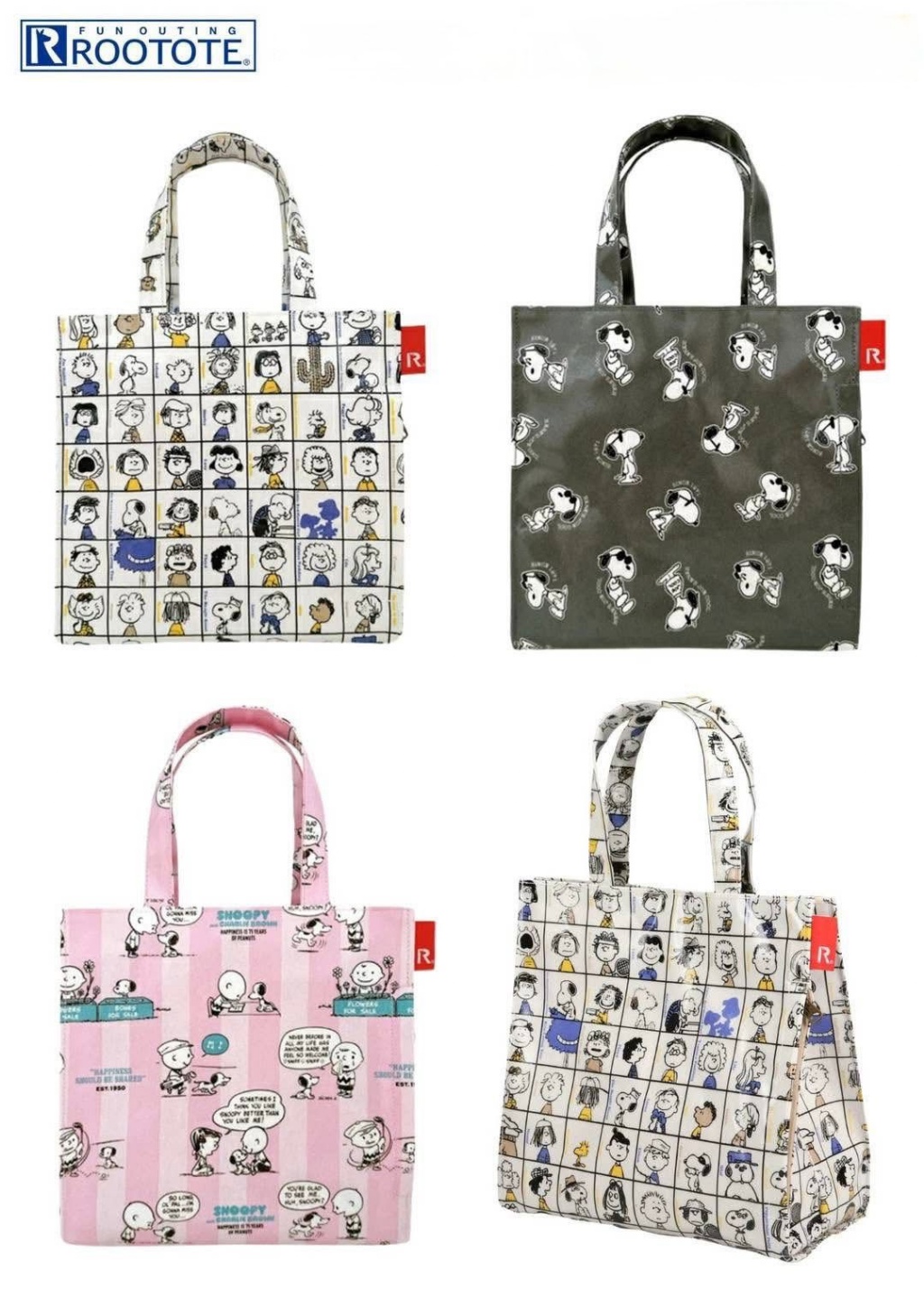 ROOTOTE PEANUTS SNOOPY購物袋 S - 04260236