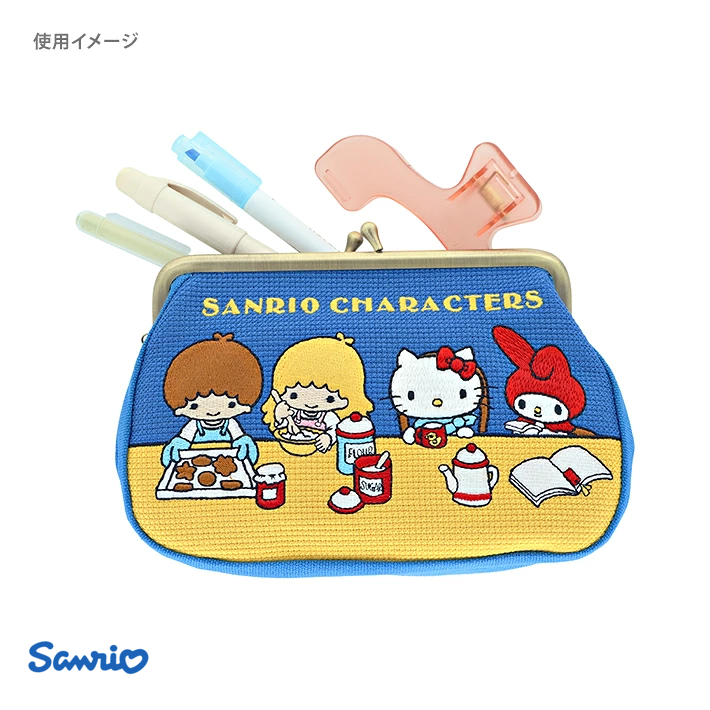 🆕【⭐訂購⭐】🌀 🇯🇵 日本直送 #Sanrio 榻榻米刺繡 筆袋/散紙包［2款選］🌀 [ELID-0203][261027]