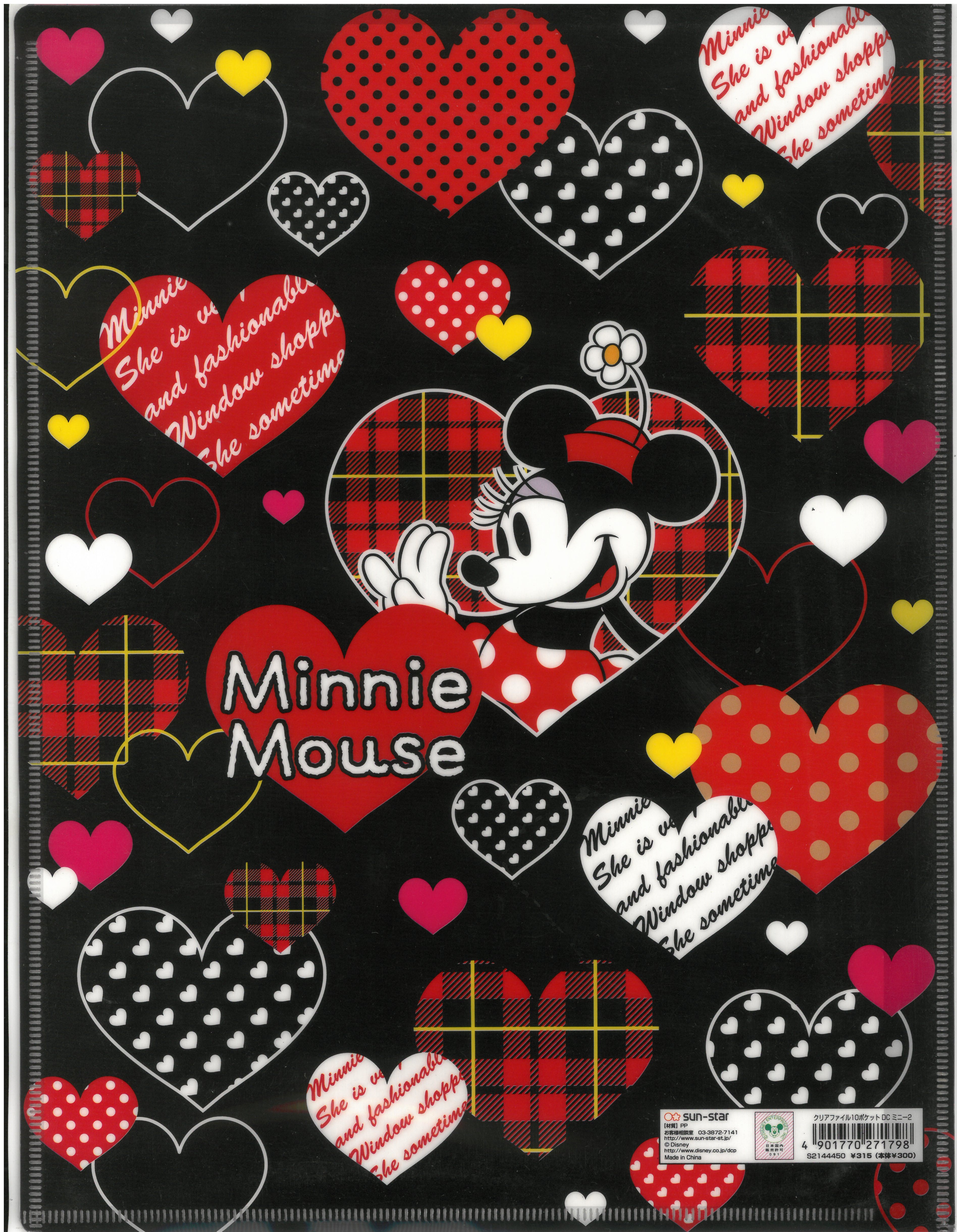 Mickey And Minnie Mouse10人資料冊 (S2144450)