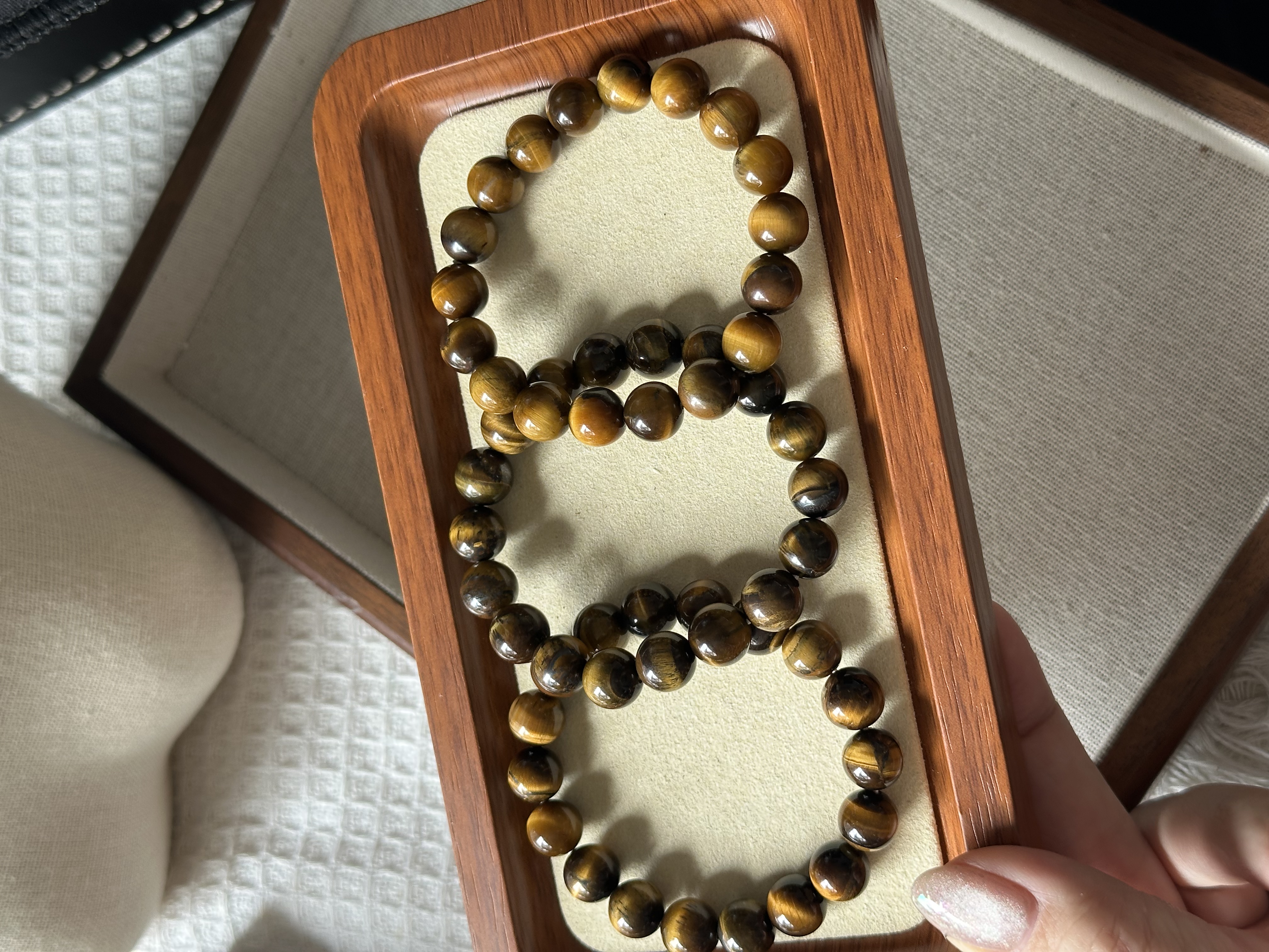 黄虎眼 ｜ Yellow Tiger’s Eye 10mm+