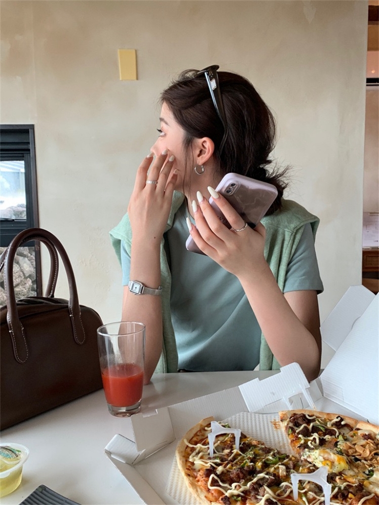 Cloudy Puff Round Neck Tee 云朵泡泡纯色圆领磨毛Tee (11 Colours)