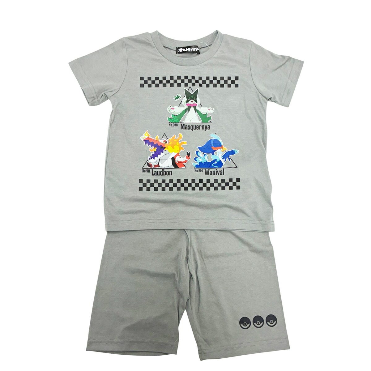 🆕【⭐訂購⭐】 🇯🇵日本直送🌀#Pokemon 短袖家居服套裝［2款選］🌀[PLEA-0060] [260603]