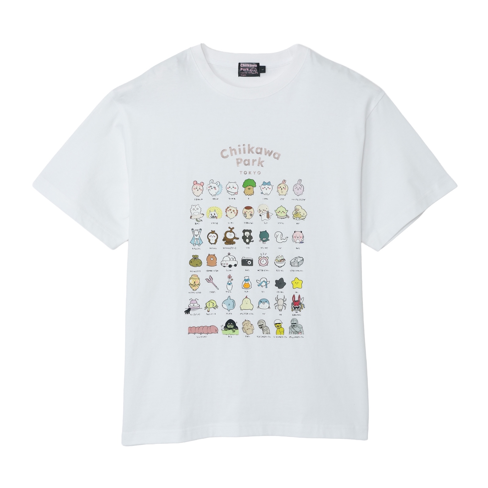四月連線貨品 - 日本CHIIKAWA PARK 角色大集合 T恤