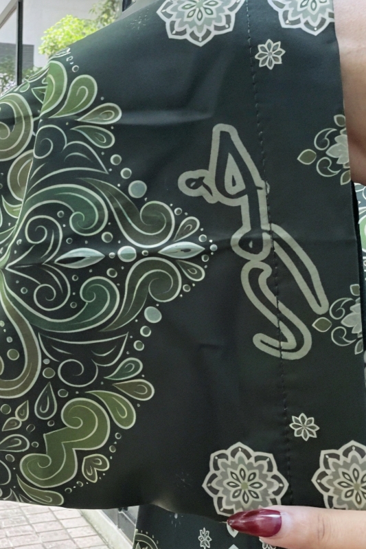 BOHEMIAN PRINT in Dark Olive