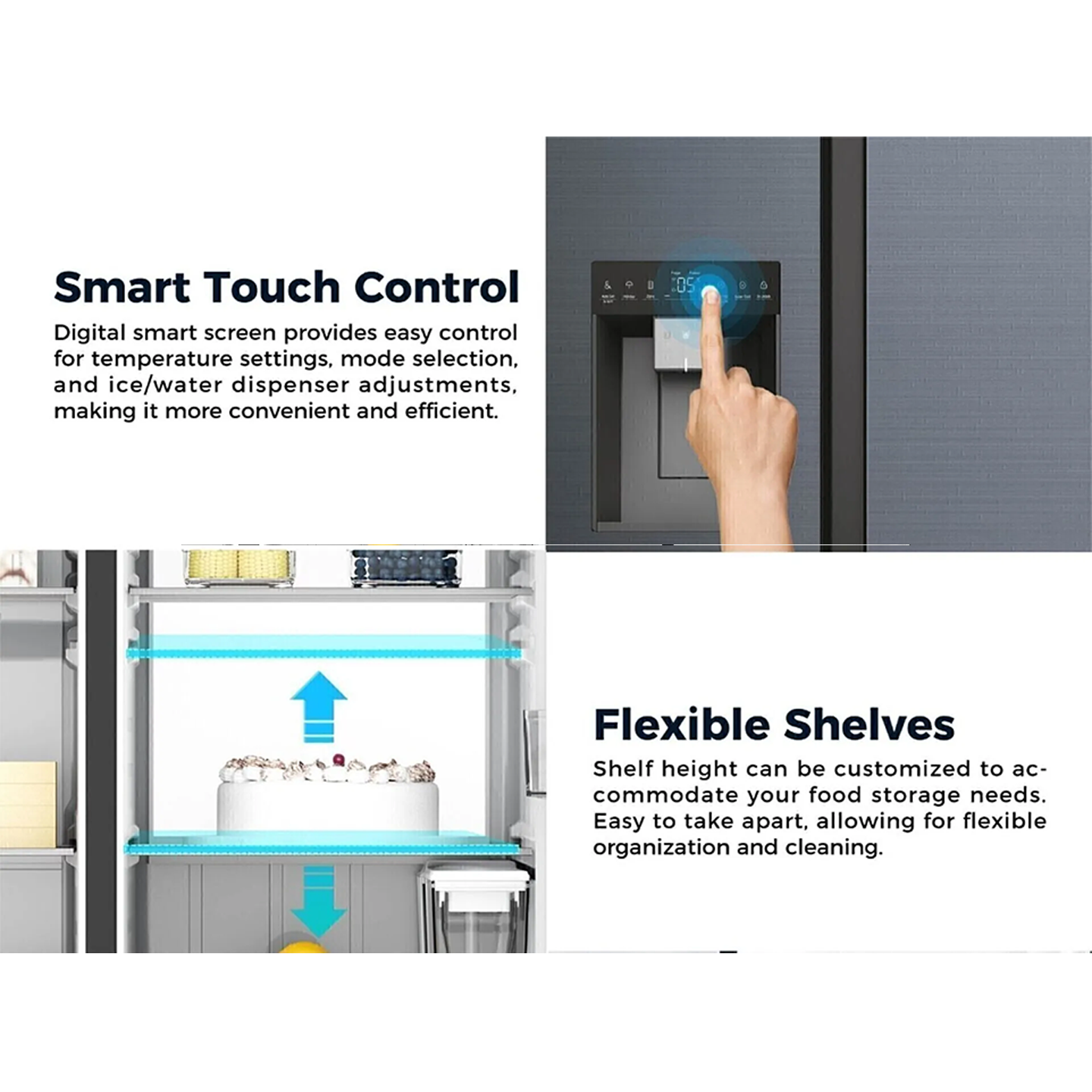 Haier 729L Side by Side Inverter Refrigerator Silver (HRF-IS729AM)