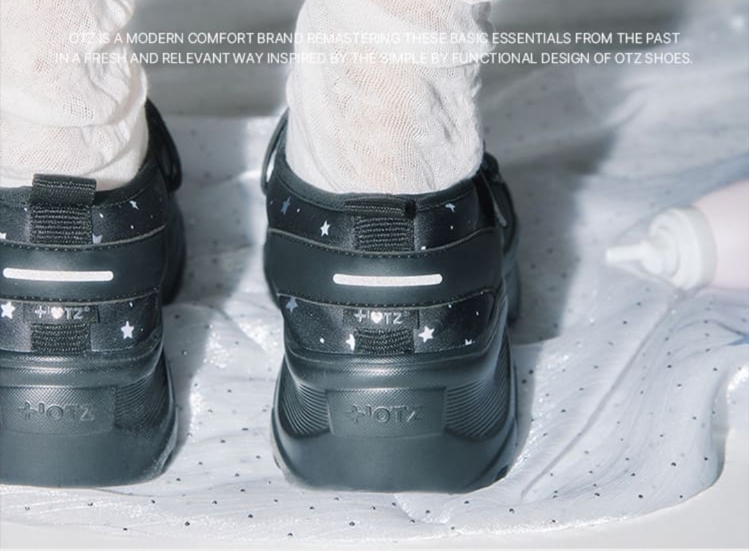 🖤 OTZ × YOUHEE Lomita Platform Banding Shoes