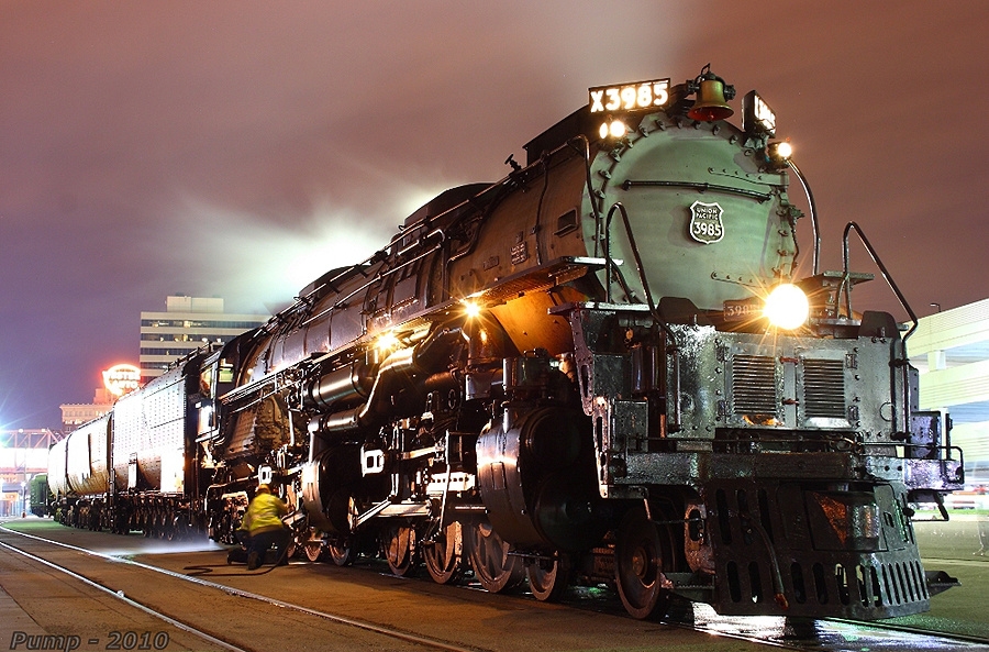 N比例Union Pacific Challenger 挑戰者4-6-6-4 全金屬數碼音效發煙