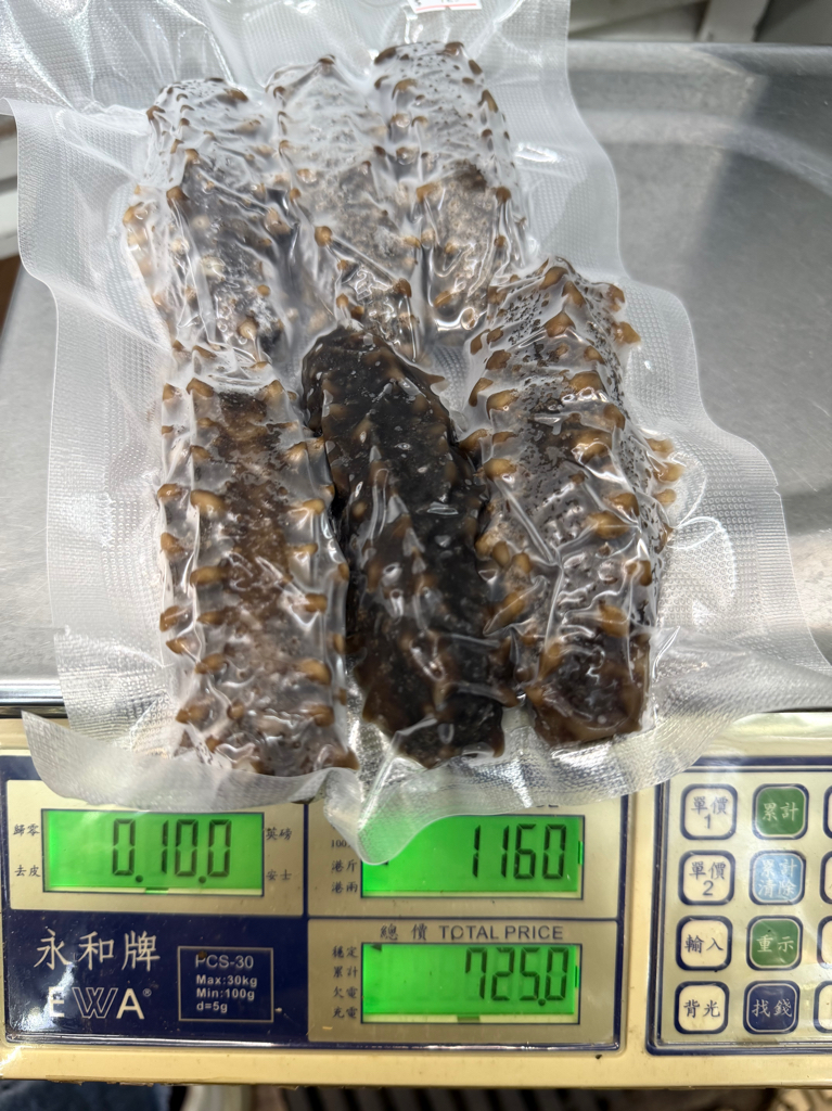 急凍關東遼參  （已浸發）4條-6條/包