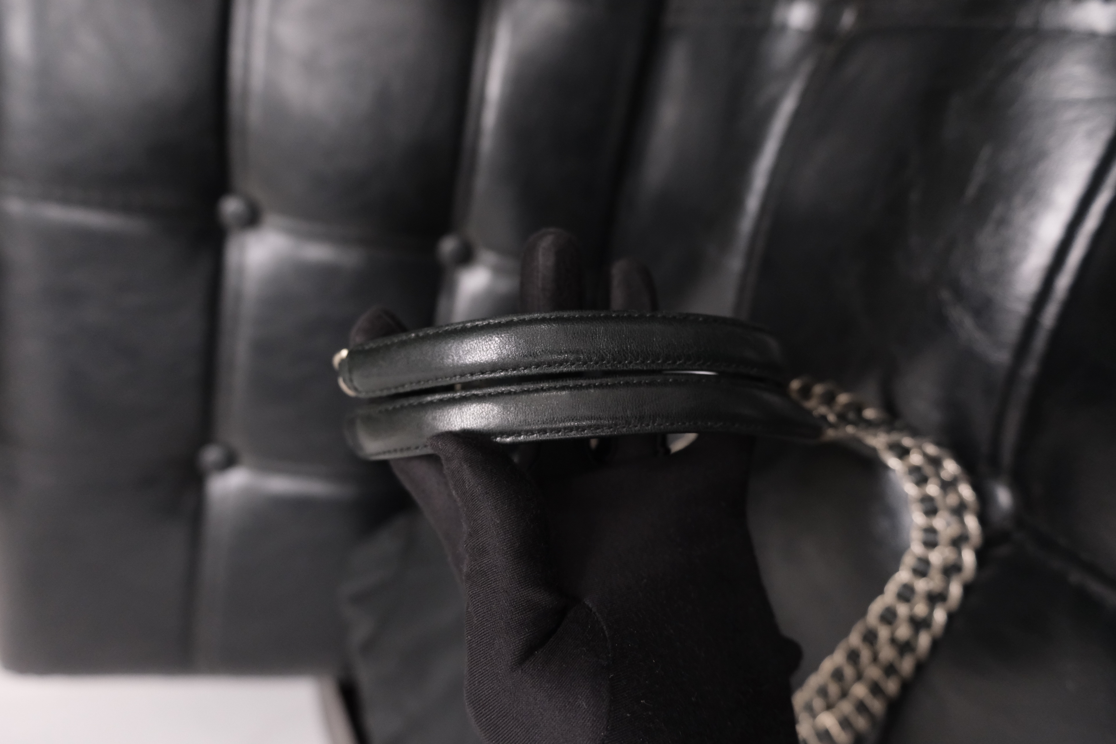 Prada Nylon Vintage Chain Bag 25