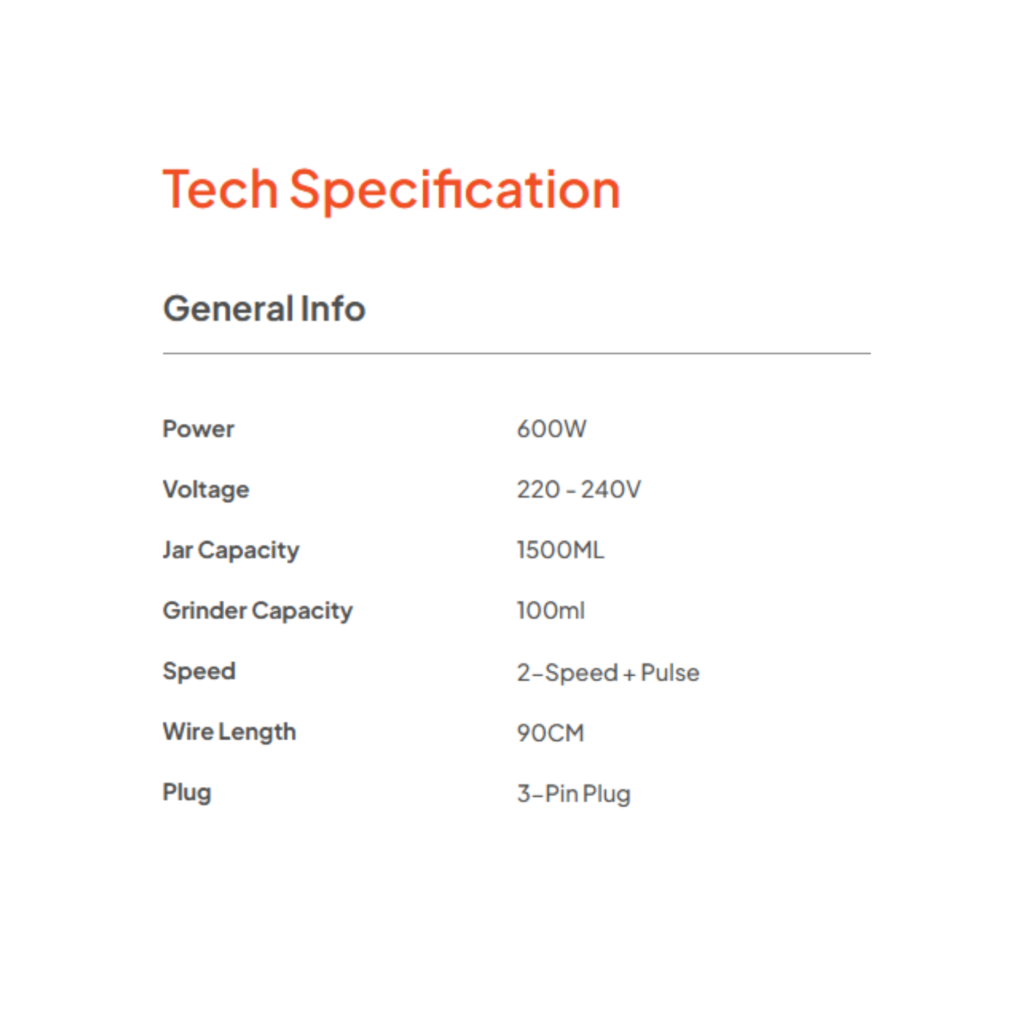 Russell Taylors High Speed Blender (TB6)