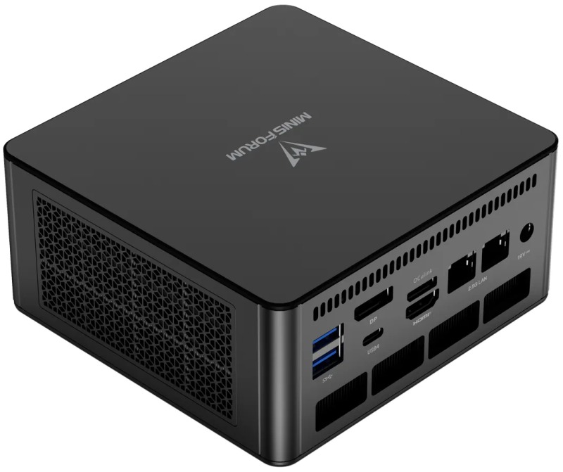 MINISFORUM EliteMini UM880 Pro Mini-PC (2025) (R7-8845HS, 64GB+1TB SSD, Win11Pro)