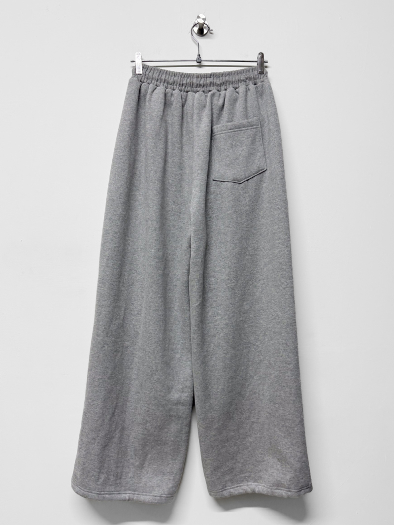 Studded Wide-Leg Sweatpants