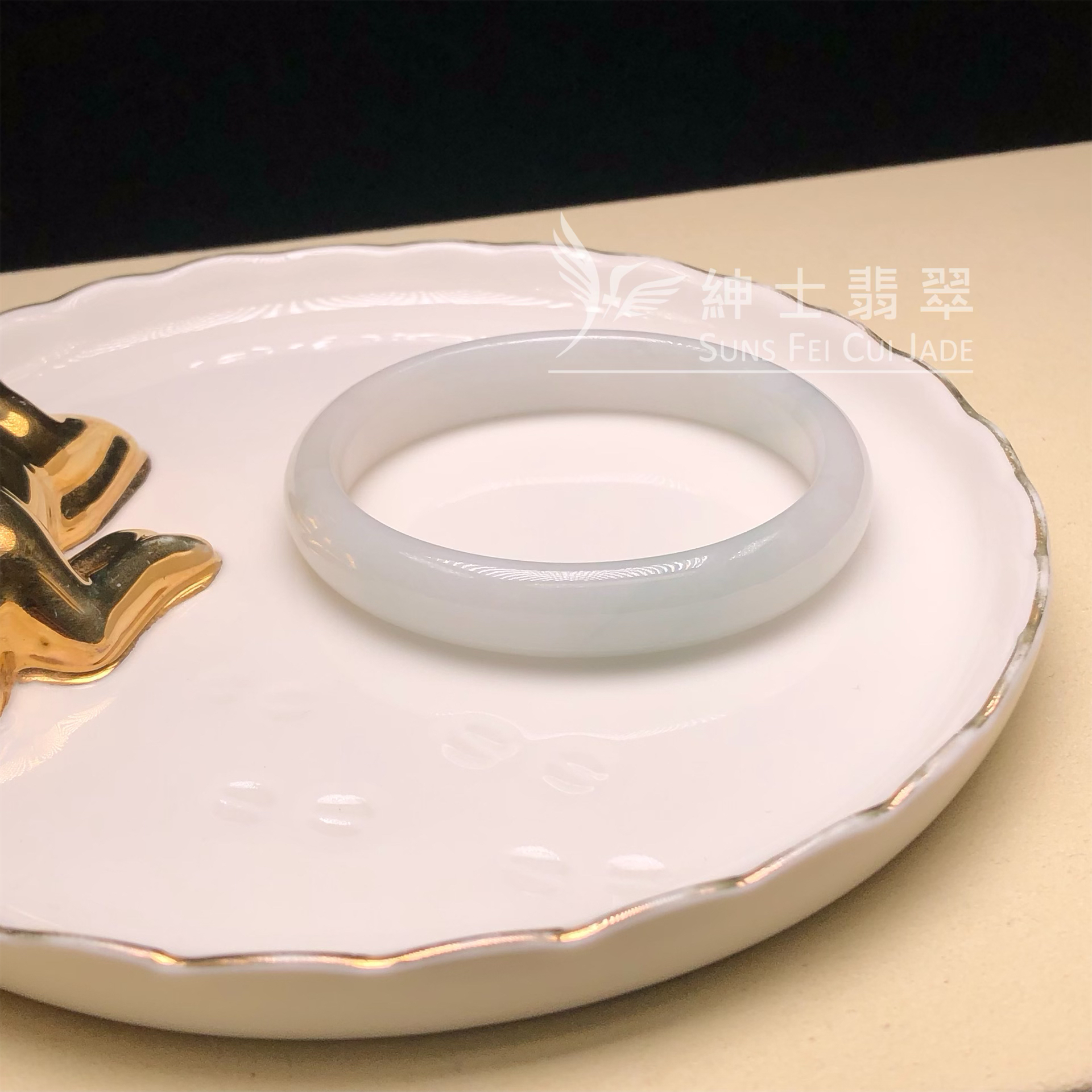 C06278 滿綠貴妃鐲50.8mm