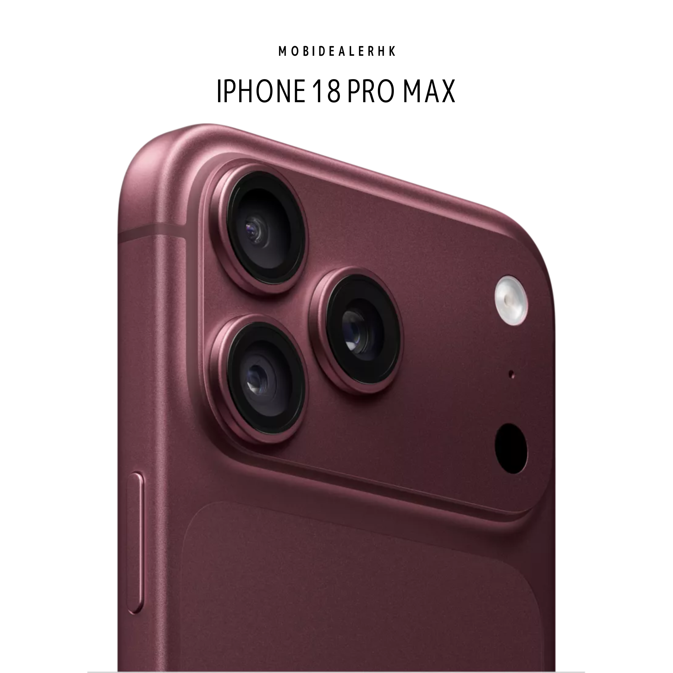 Apple iPhone 18 Pro Max | 蘋果 iPhone 18 Pro Max | 5G | 智能手機 | 6.9 吋 ProMotion OLED | A20 Pro 晶片 | 4800 萬像素 Pro 融合相機