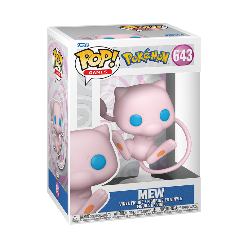 📦訂購 英國代購 Funko POP! Pokemon Mew Figure 寵物小精靈 夢夢 模型 
