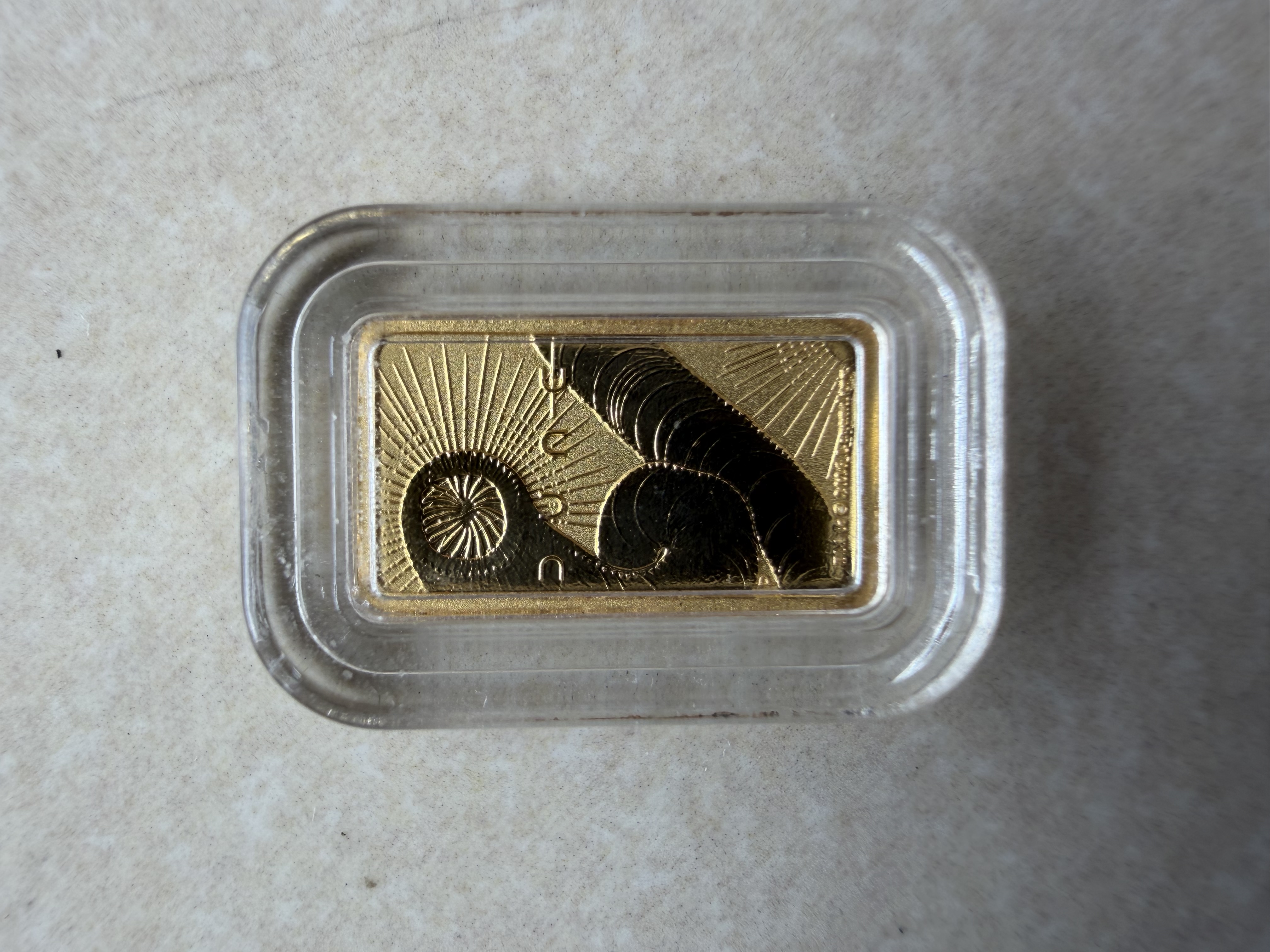 PERTH MINT Dune 1g 🇦🇺 Australia Limited Gold Bar Emas 999.9 with Sleeve 澳洲电影沙丘沙虫限量金条