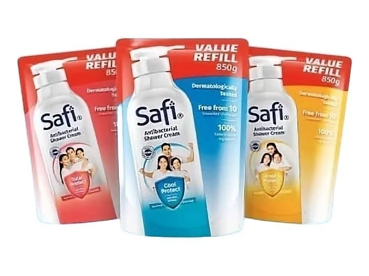  SAFI Antibacterial Shower Cream REFILL 450g