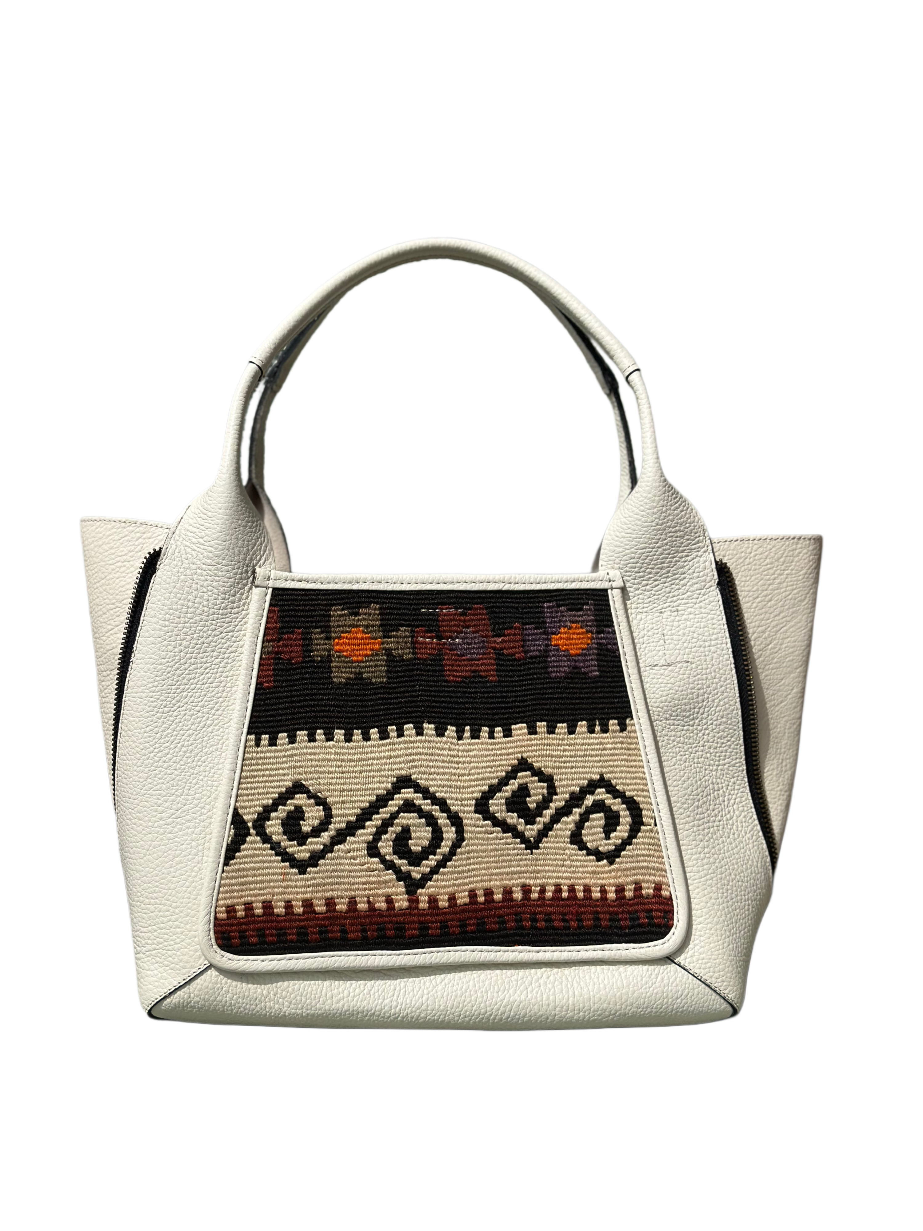 K10 土耳其真皮地氈手袋（白色）