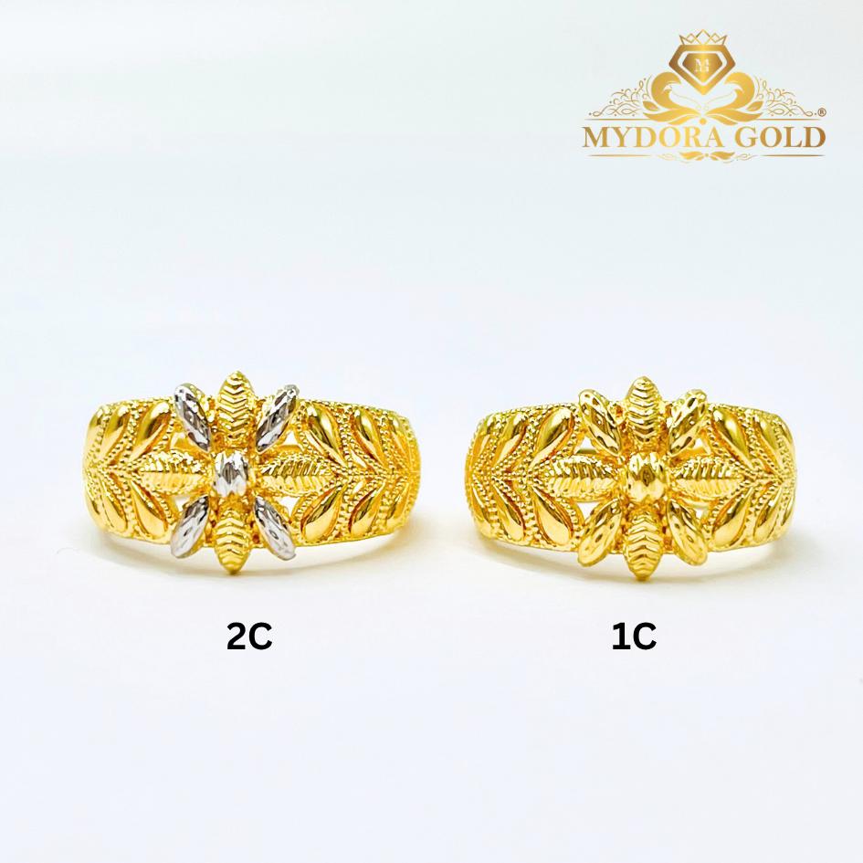 MYDORA Cincin Olive Blossom (5G) l EMAS 916/22K
