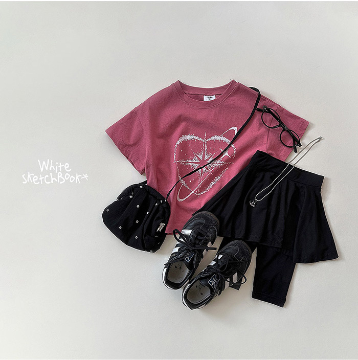 🇰🇷WhiteSketchBook tee