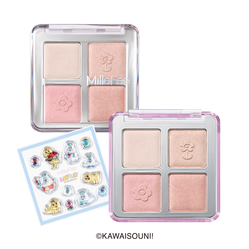 日本預訂📍日本限定MilleFée x 底褲兔Highlighter palette 2026年9月中旬出貨