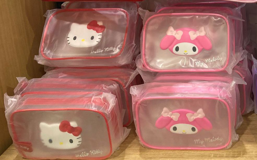 SANRIO 透明拉鍊包 - 04260301