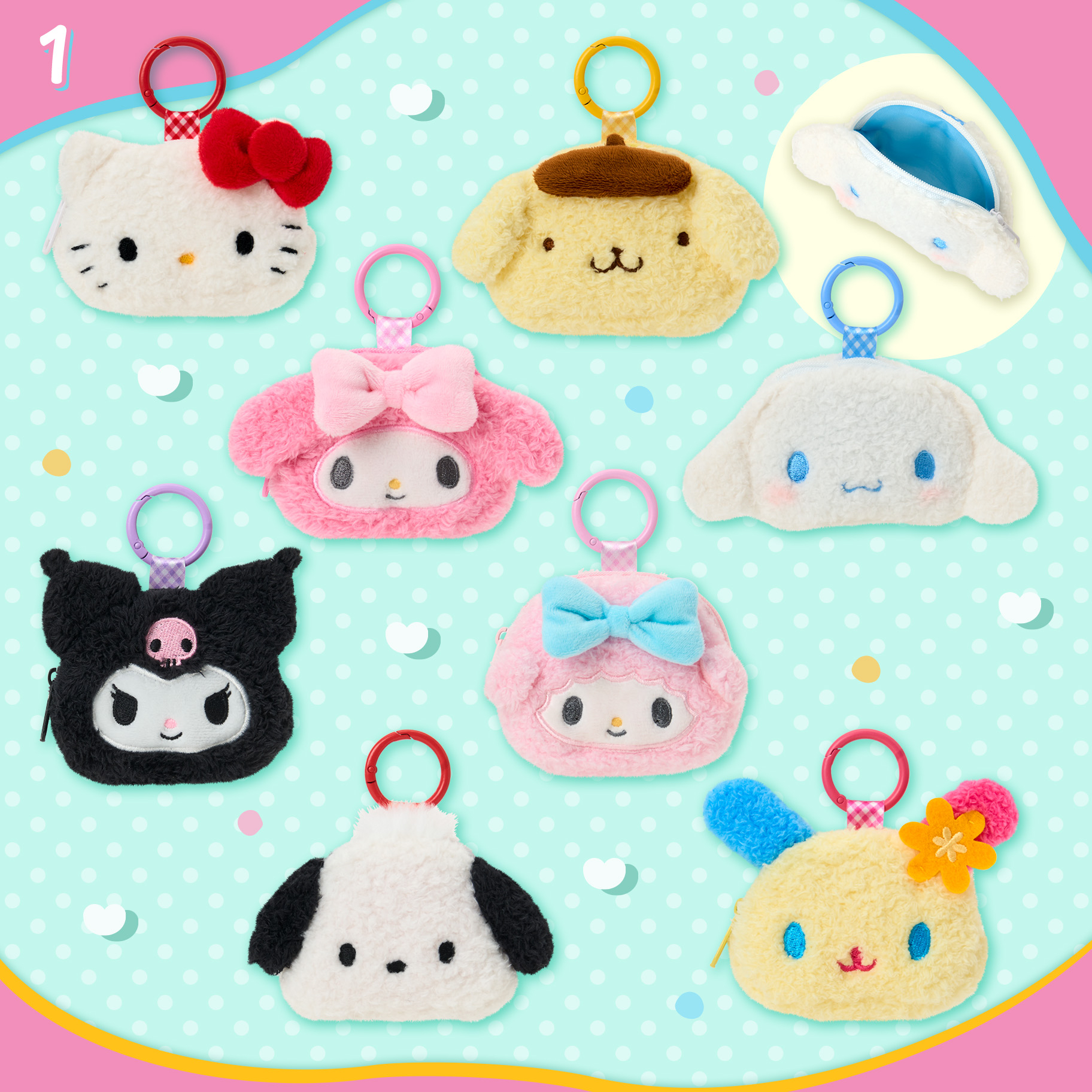 🌸 【預訂】新款雜貨-No.1-Mini Pouch