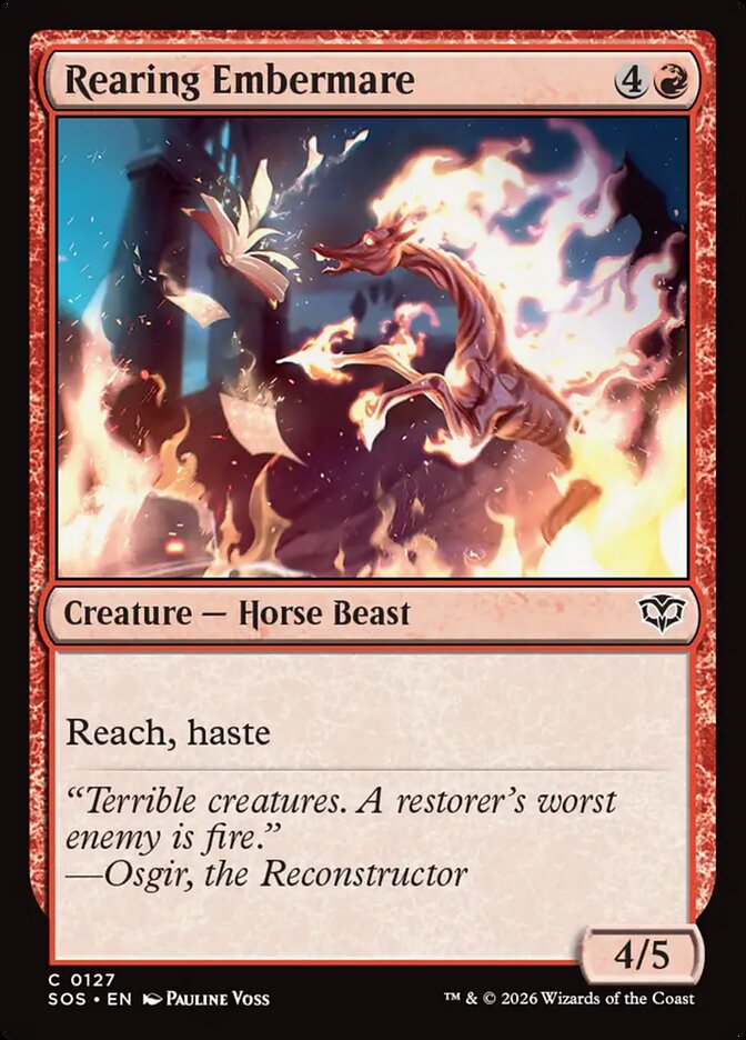 [EN] Rearing Embermare [SOS-127] C