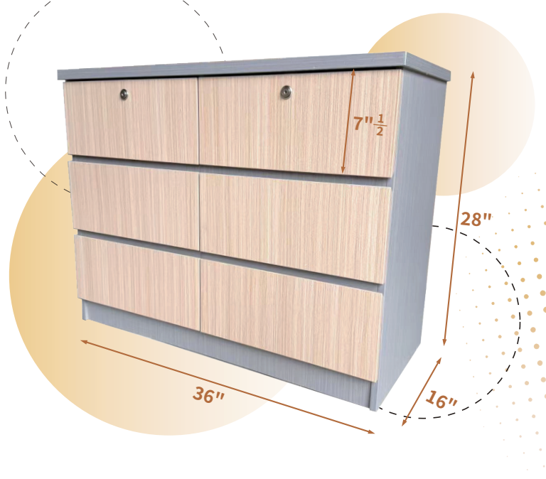 36寸六斗衣櫃 FB-3630