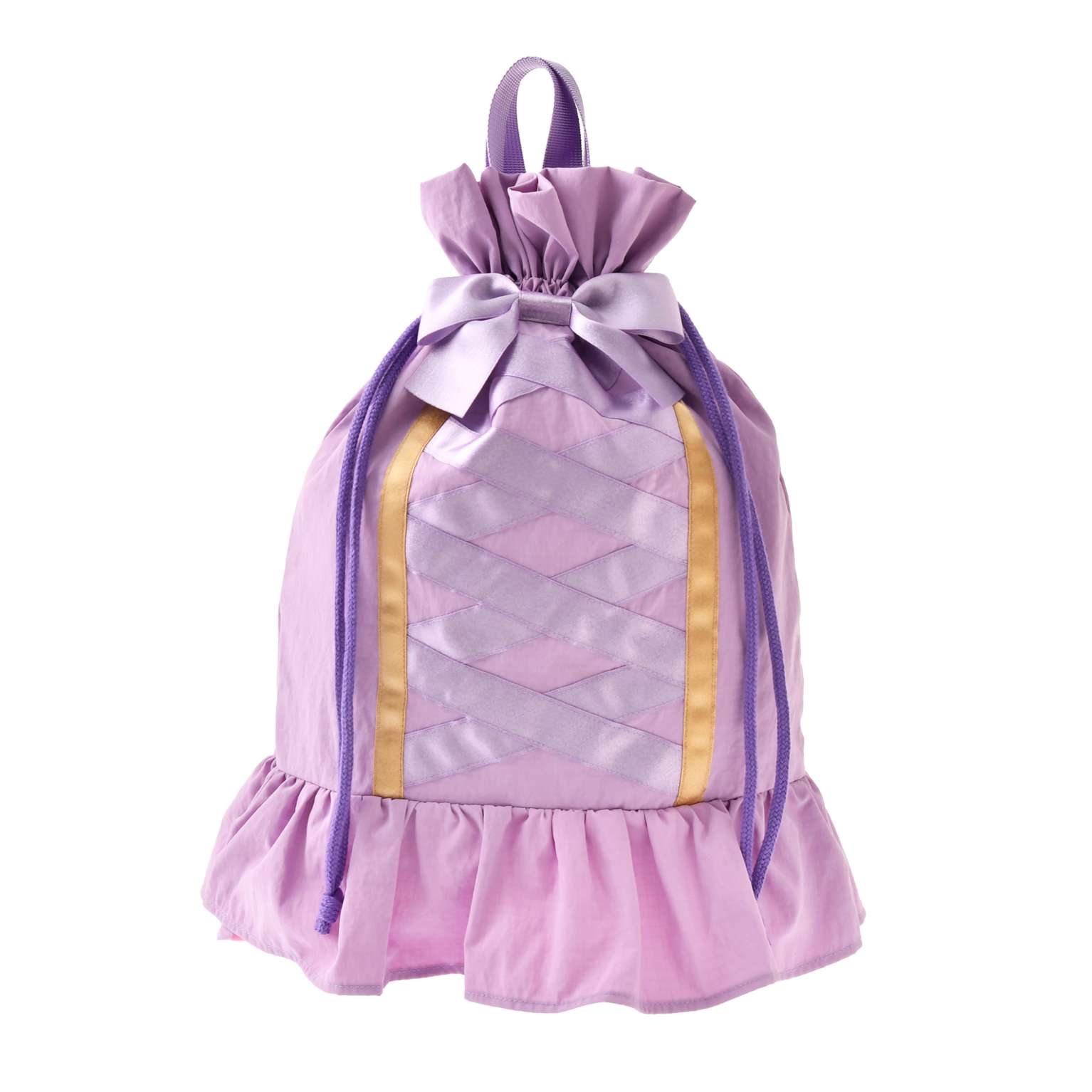 🎀【預訂】 Disney Back to School 抽繩袋 L - Rapunzel