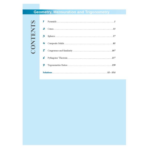 Secondary 2 Integrated Mathematics Geometry, Mensuration & Trigonometry 