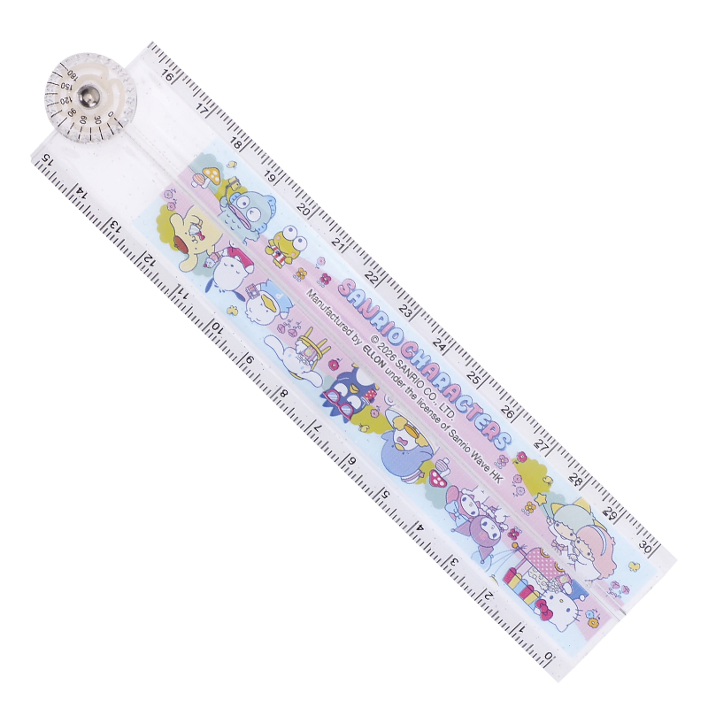 Mix Characters Multi-Function Foldable Ruler 多用途折疊尺