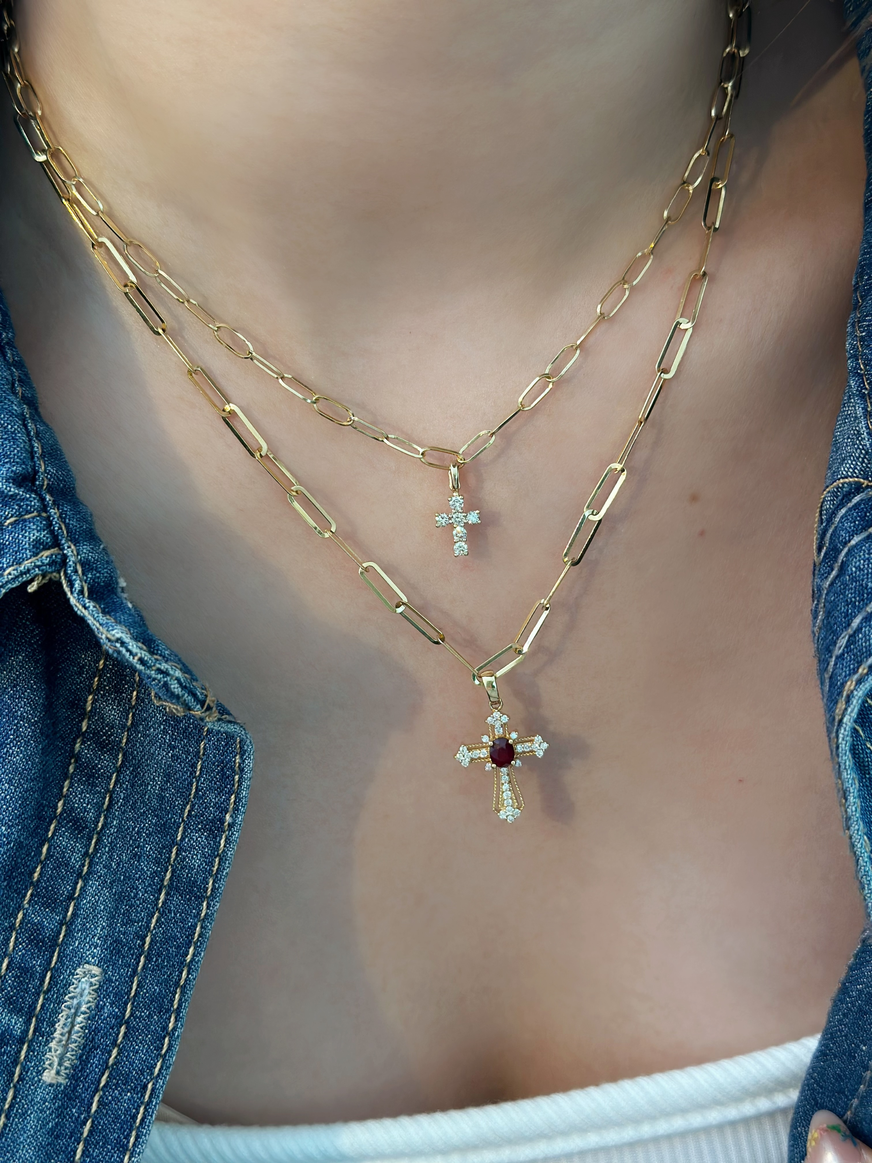 十字架萬能球吊墜 N240454