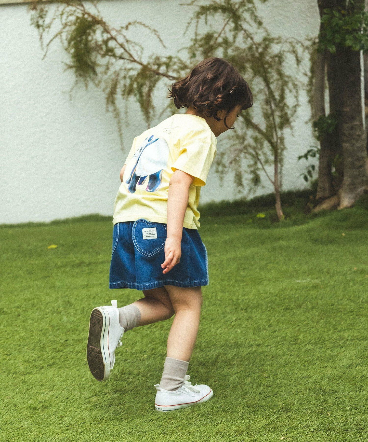 🆕【⭐訂購⭐】🌀 🇯🇵 日本直送 #BEAMS mini 獅子🦁/熊貓🐼/鹿🦌 短袖T恤🌀 [ELDA-0196]