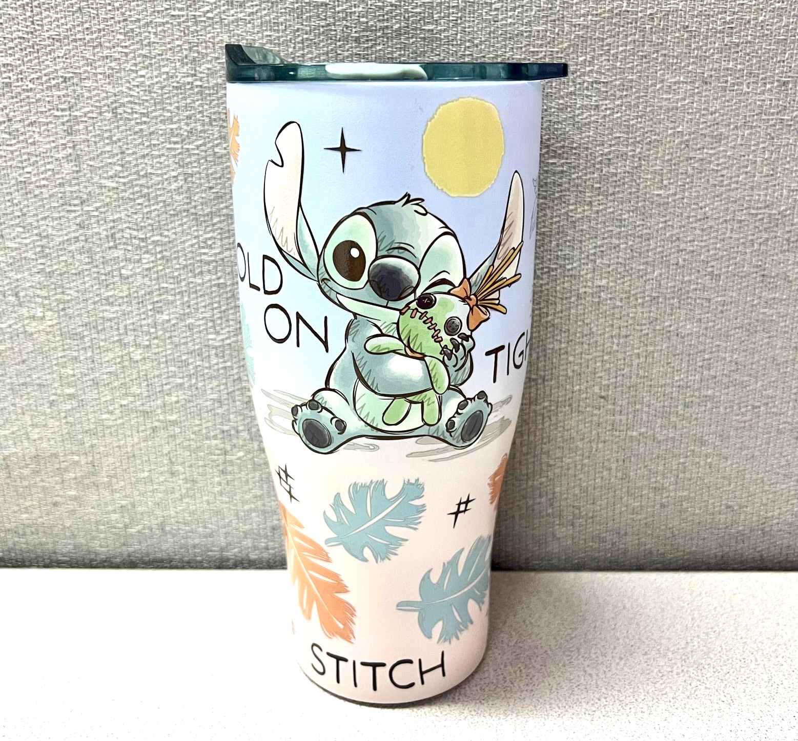 🇹🇼台灣限定 史迪仔 900ml 保冷保暖不鏽鋼特大容量雙飲杯