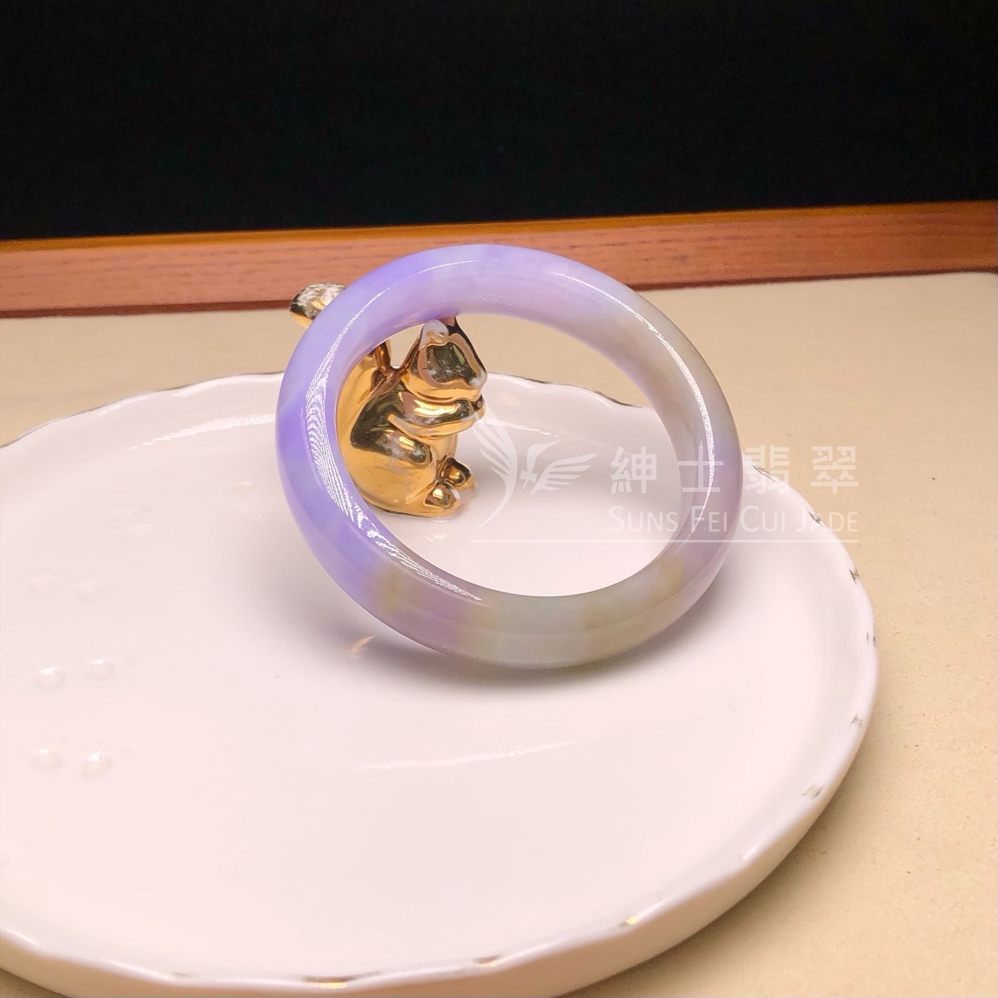 桃紅春福鐲49.8mm