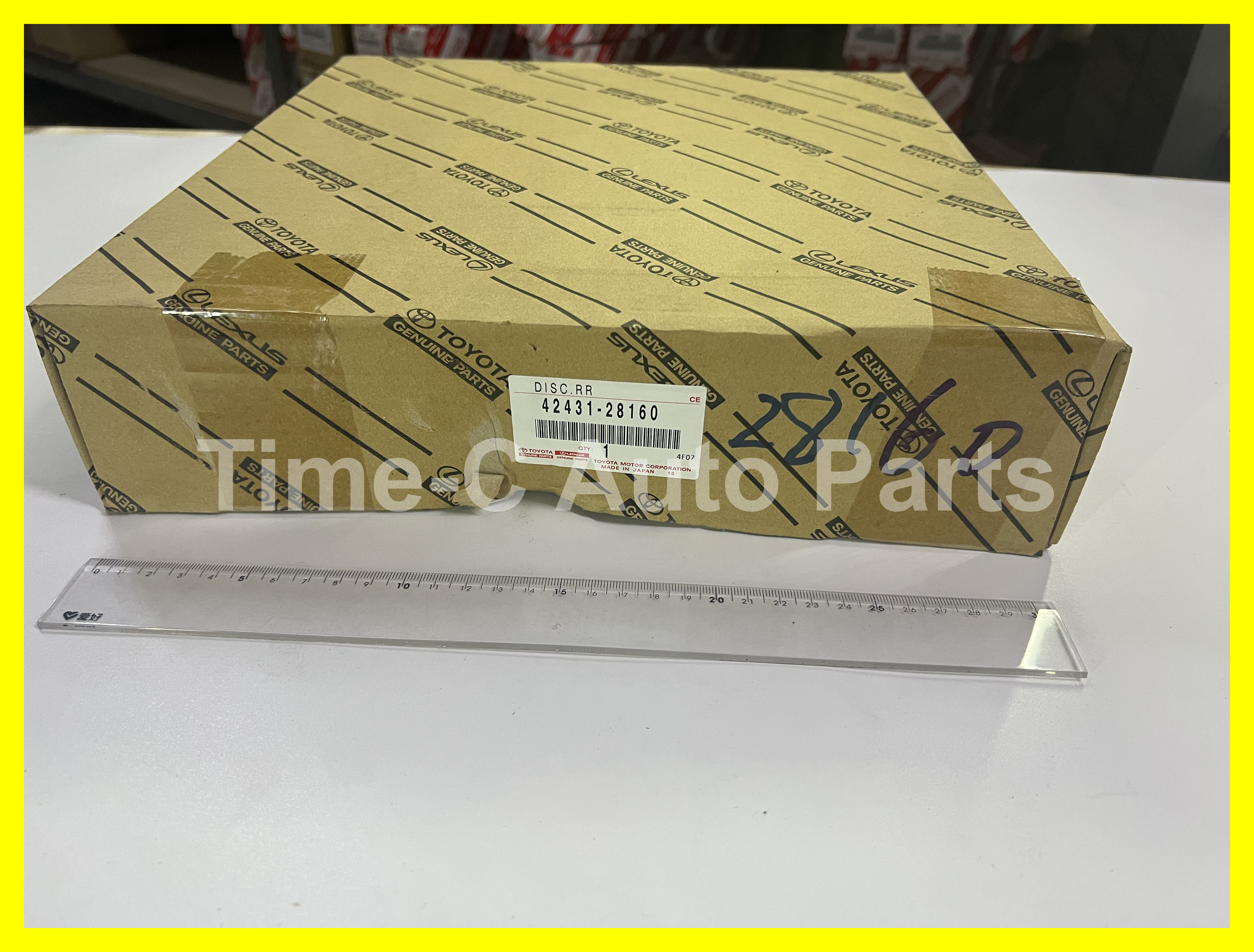 後煞車碟 42431-28160 - Toyota Noah Voxy 80系
