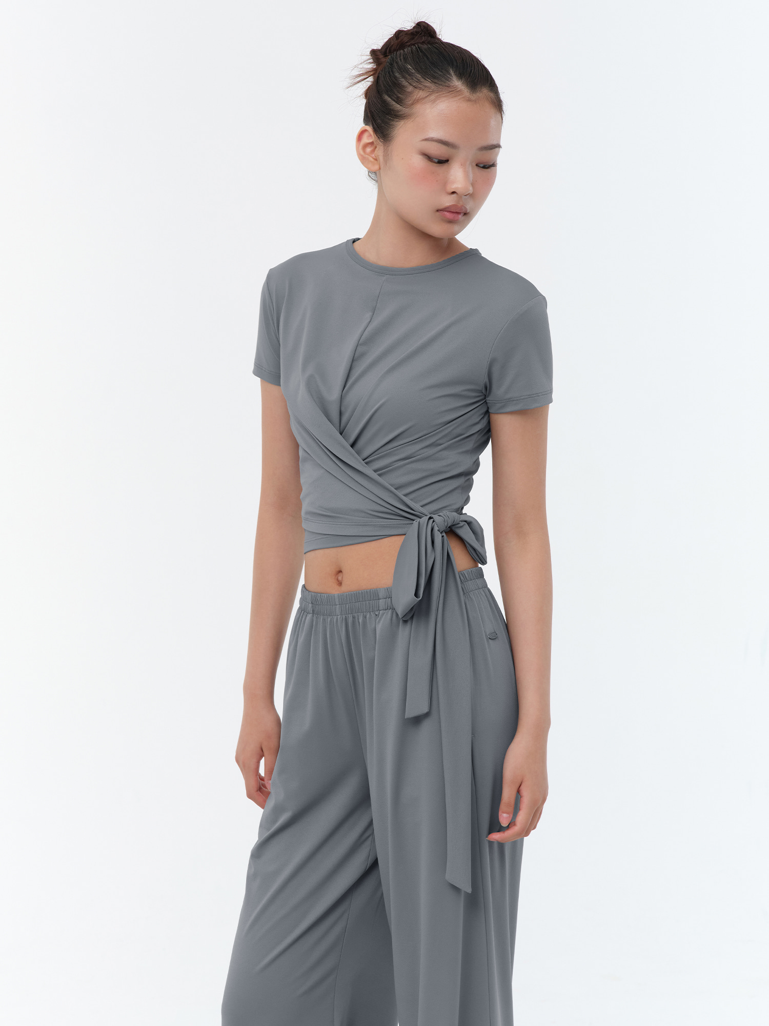 預購_Cooling Banding Wide Pants  by Conch