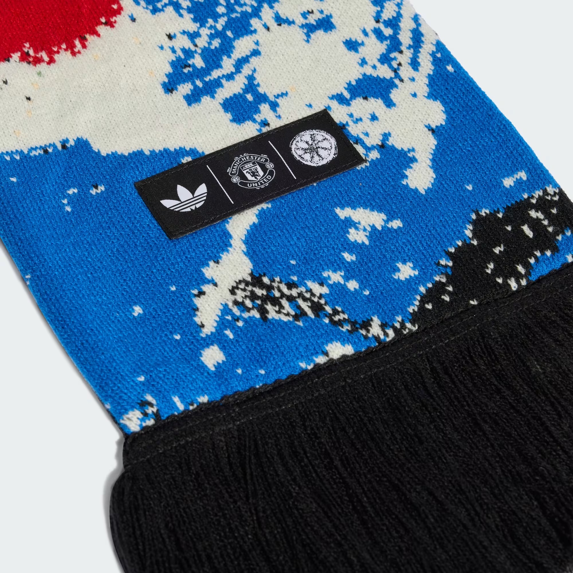 🎶⚽Adidas Manchester United 曼聯 × Stone Roses 圍巾 KE5263