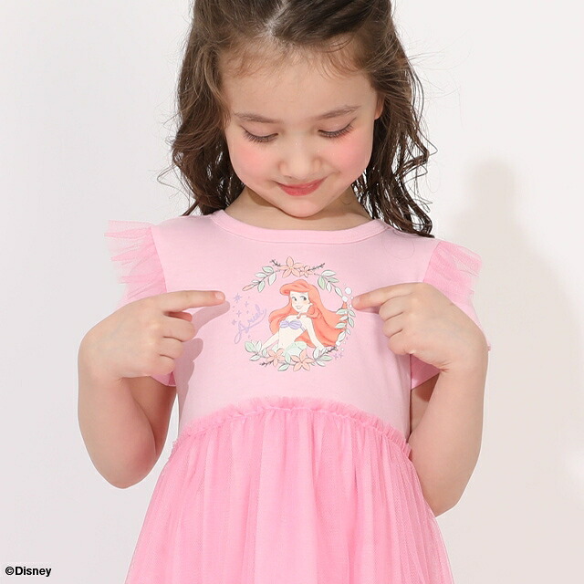 🆕【⭐訂購⭐】🌀 🇯🇵 日本直送 #Disney 荷葉邊短袖 薄紗裙擺 公主裙 [3款選] 🌀[ELCA-0004][260314]