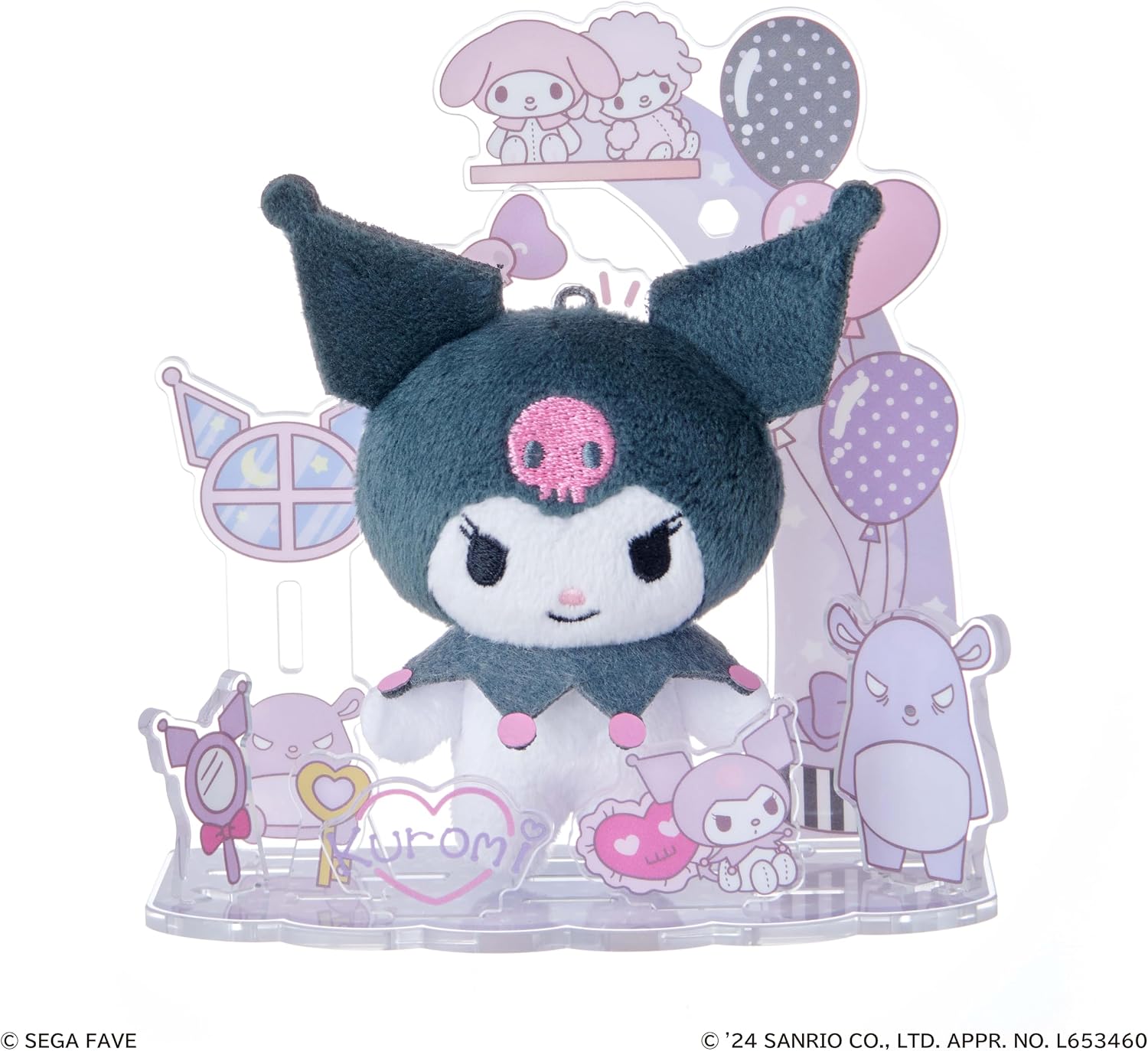 預訂 | 日本 Sanrio 亞加力場景 x 毛公仔擺設套裝/立牌擺設
