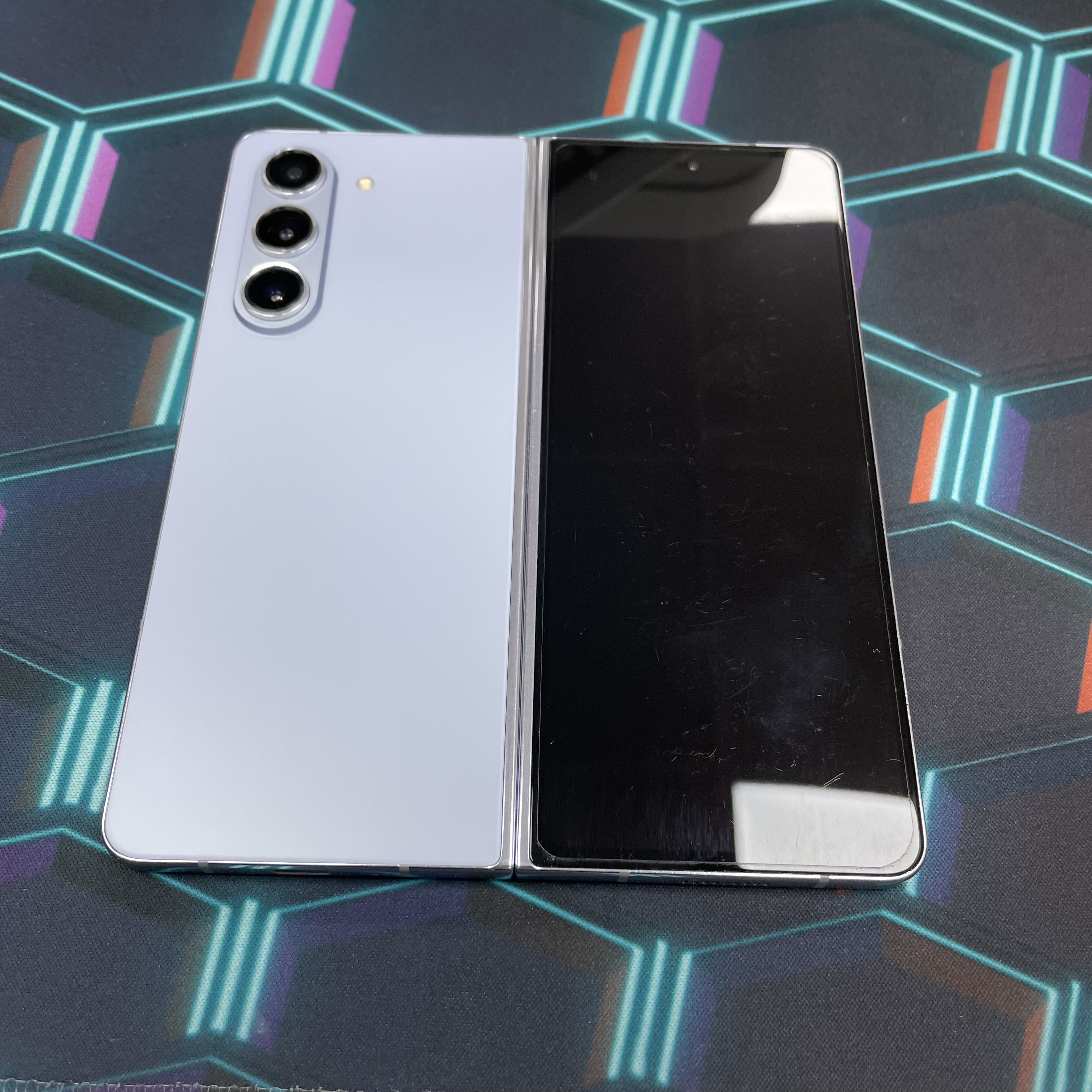 *5828B Galaxy Z Fold 5 勁靚機 12+512GB 藍色 blue