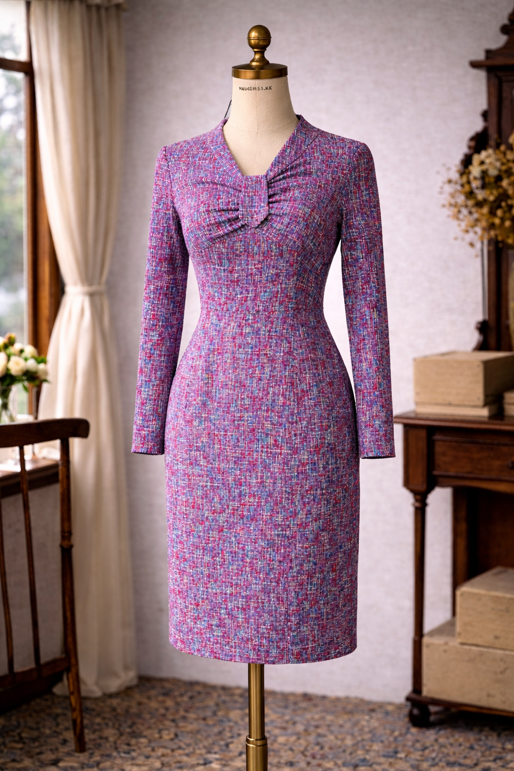 (Ready/Custom-Made) 1960s-Inspired Lily Darling Dress(FM196)