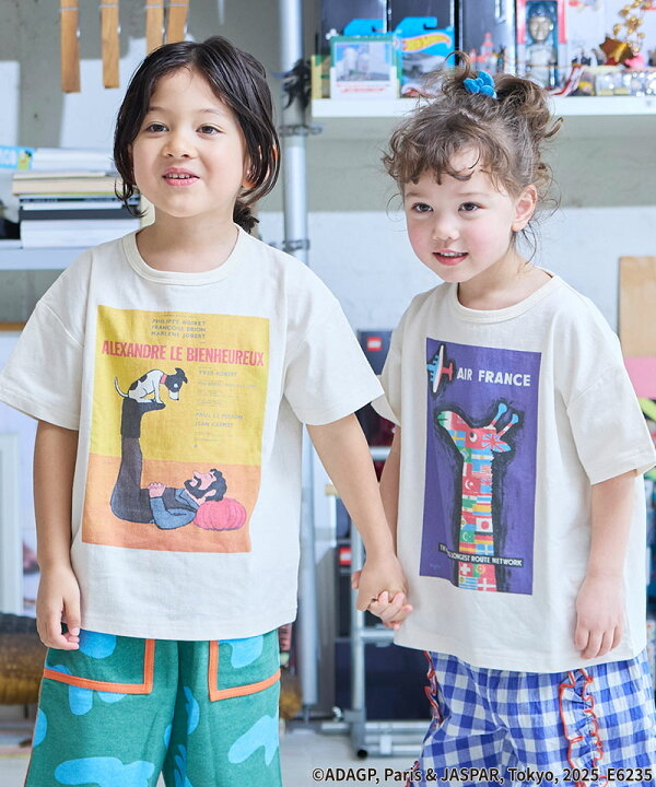 🇯🇵預訂 日本直送🇯🇵Art collection十色藝術作品印花短袖T恤