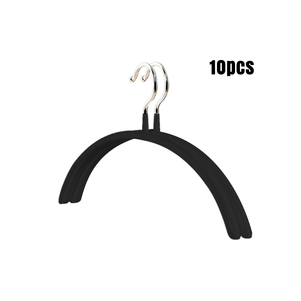 10x 半圓防滑無痕衣架 白色 UB0240