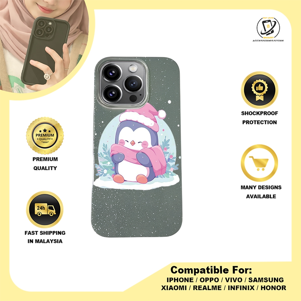 BLING CASE PHONE FOR IPHONE - DESIGN PENGUIN A