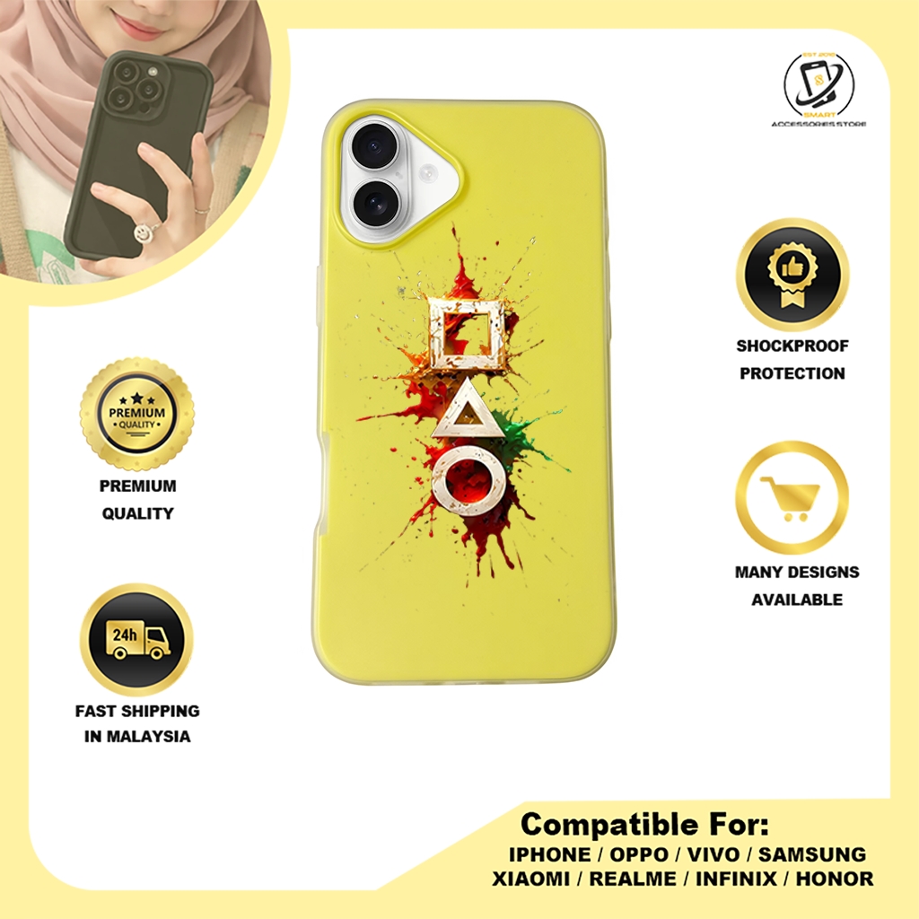 JELLY CASE PHONE FOR IPHONE - DESIGN GAME A
