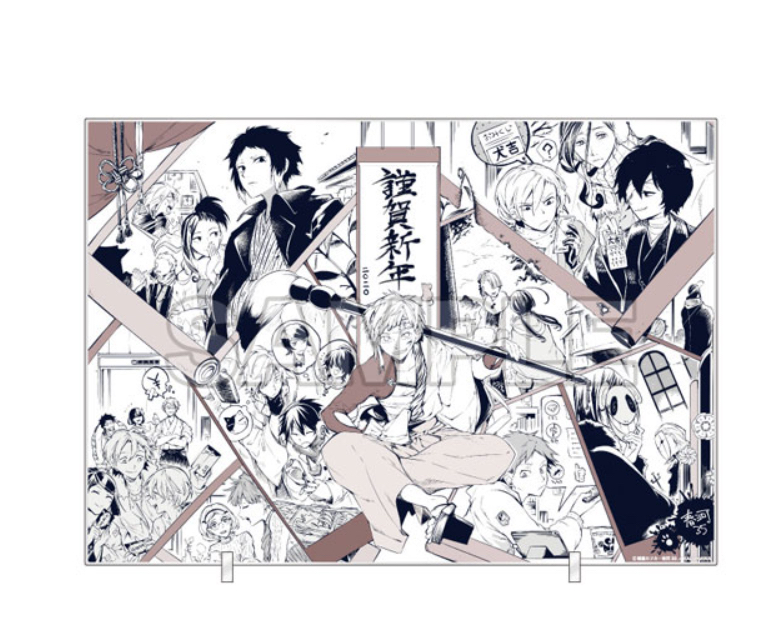 Preorder預訂7/2026年文豪野犬亞克力板